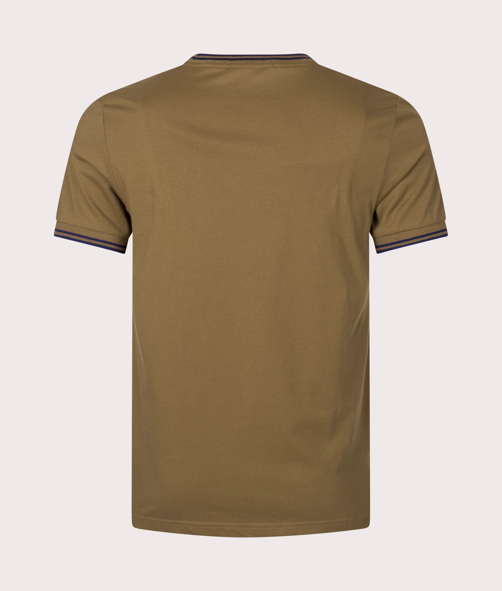 Fred Perry Twin Tipped T-Shirt in Shaded Stone, EQVVS.