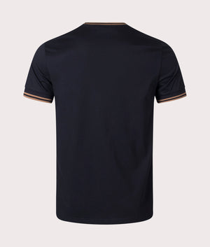 Twin-Tipped-T-Shirt-Black/Shadedston-Fred-Perry-EQVVS