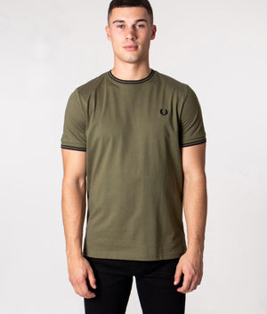 Twin-Tipped-T-Shirt-Uniform-Green-Fred-Perry-EQVVS
