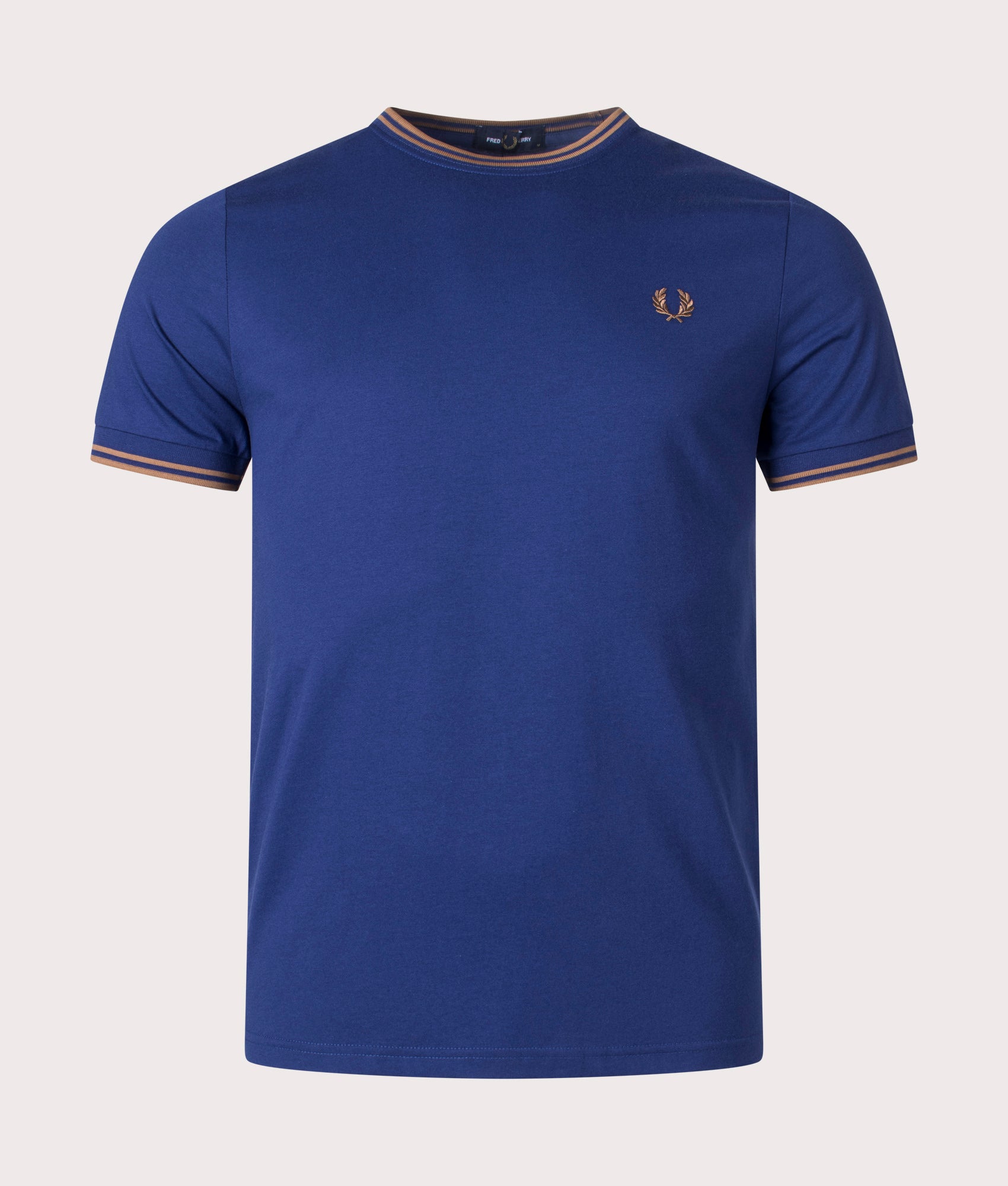 Fred Perry Twin Tipped T-Shirt in French Navy, EQVVS.