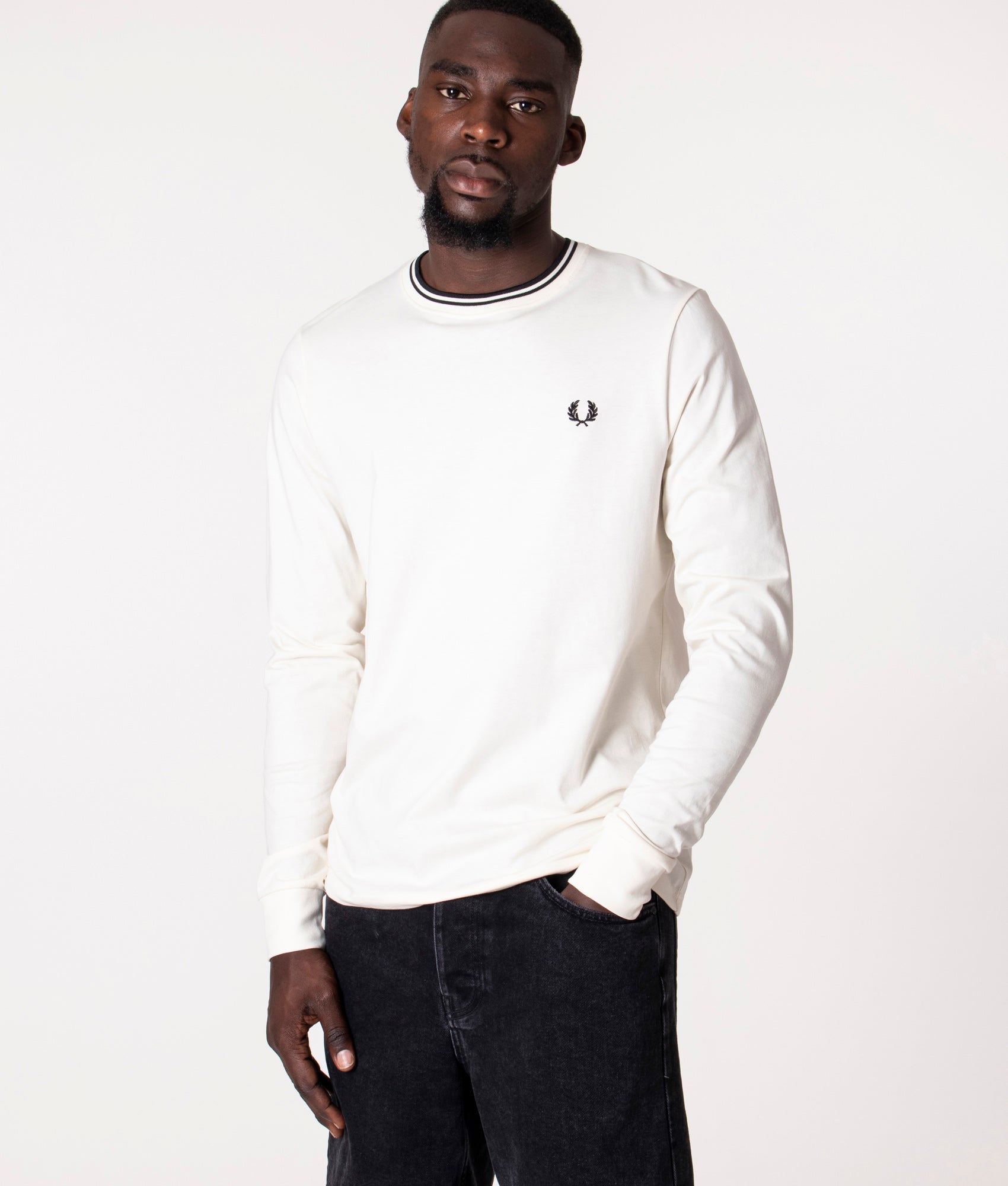 Long-Sleeve-Twin-Tipped-T-Shirt-Ecru-Fred-Perry-EQVVS