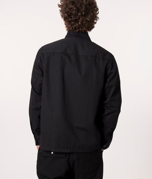 Zip-Through-Bomber-Overshirt-Black-Fred-Perry-EQVVS