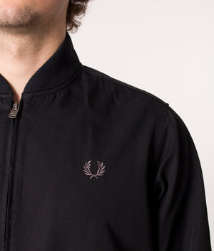 Zip-Through-Bomber-Overshirt-Black-Fred-Perry-EQVVS