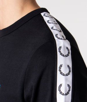 Long-Sleeve-Taped-T-Shirt-Black-Fred-Perry-EQVVS