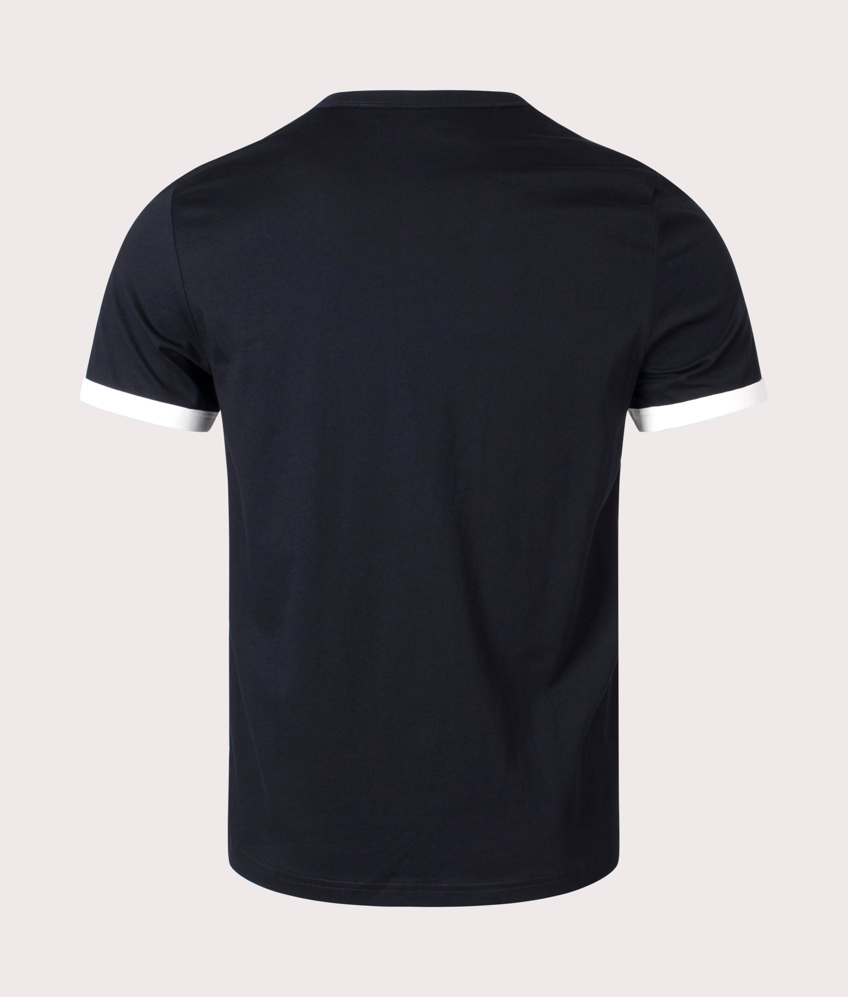 Ringer-T-Shirt-Black/Ecru-Fred-Perry-EQVVS
