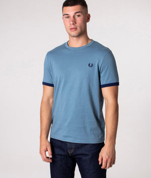Ringer-T-Shirt-Ash-Blue-Fred-Perry-EQVVS