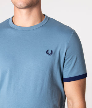 Ringer-T-Shirt-Ash-Blue-Fred-Perry-EQVVS