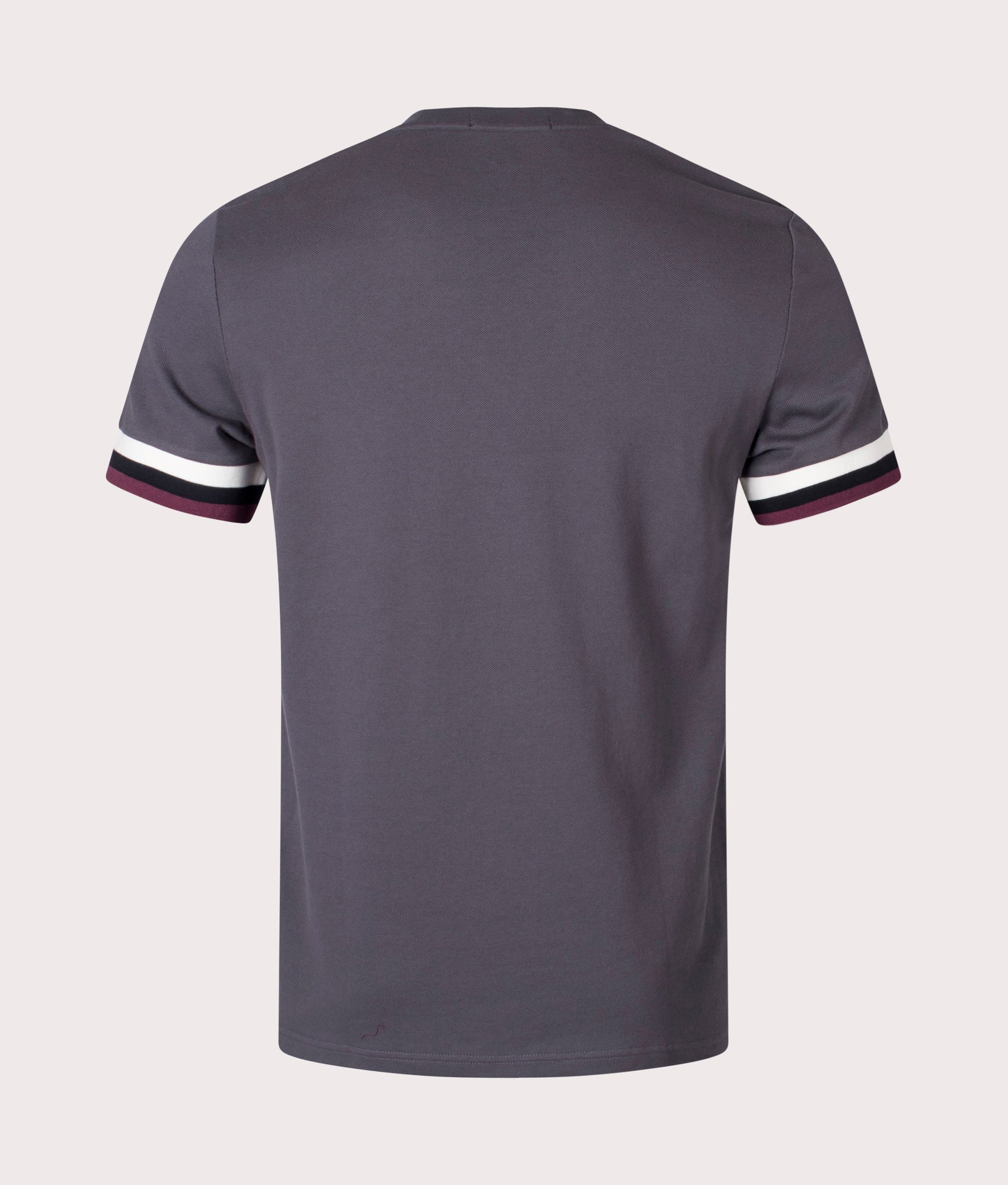Fred Perry Pique T-Shirt in Gunmetal, EQVVS.