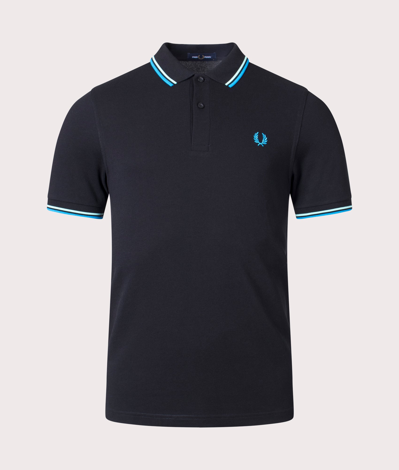 Twin-Tipped-Fred-Perry-Polo-Shirt-Black/Wasabi/Vintagesky-Fred-Perry-EQVVS