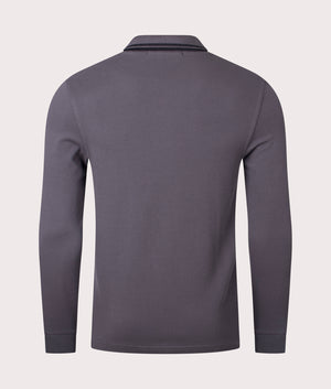 Long-Sleeve-Twin-Tipped-Polo-Shirt-Gunmetal-Black-Fred-Perry-EQVVS