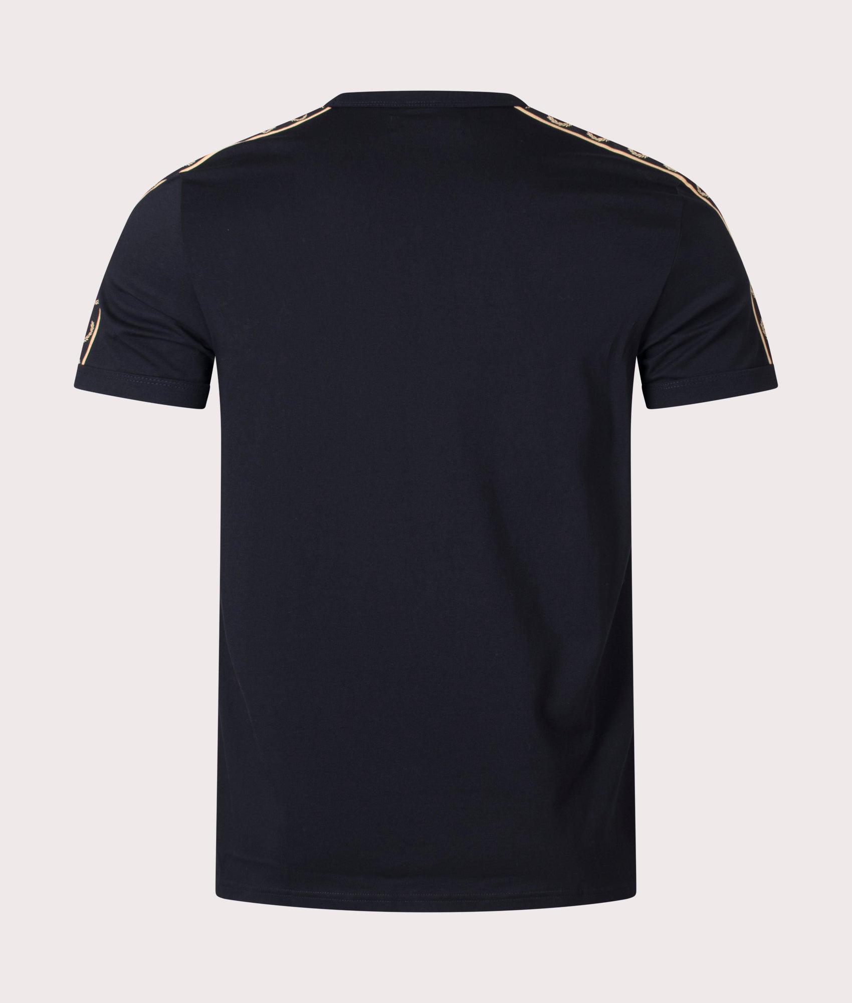 Contrast-Tape-Ringer-T-Shirt-Black/1964-Gold-Fred-Perry-EQVVS