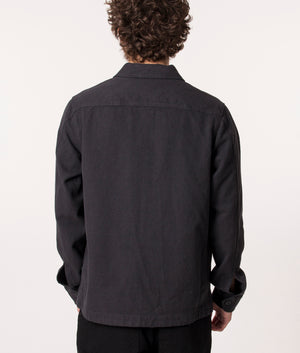 Relaxed-Fit-Wool-Blend-Overshirt-Charcoal-Marl-Fred-Perry-EQVVS