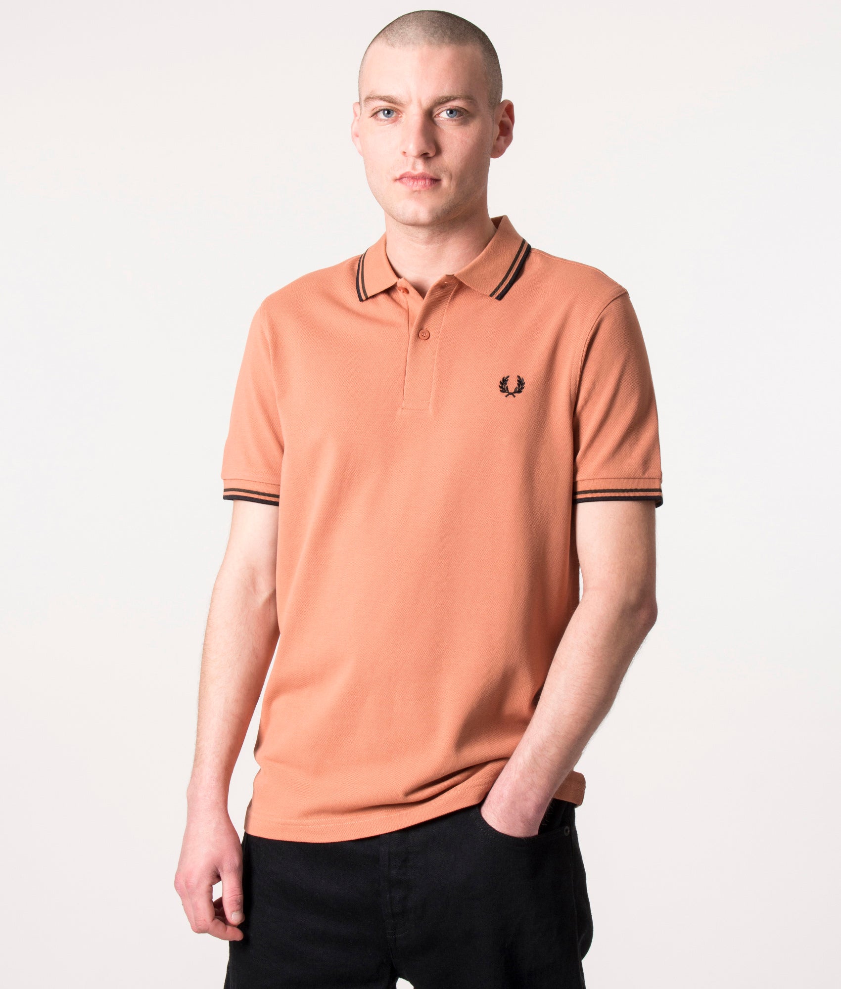 Twin-Tipped-Fred-Perry-Shirt-Light-Rust-Fred-Perry-EQVVS