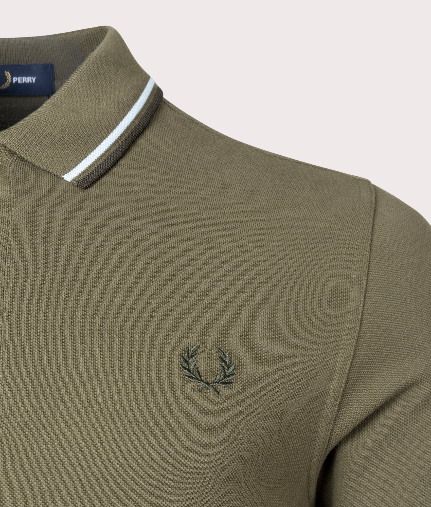 Twin-Tipped-Fred-Perry-Polo-Uniform-Green/Light-Ice/Night-Green-Fred-Perry-EQVVS