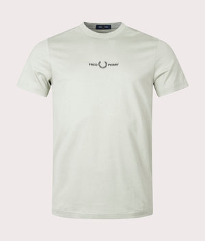 Fred Perry Embroidered Oxblood T-shirt – Casual Authentic
