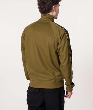 Contrast Tape Track Top Shadedstone/Black | Fred Perry | EQVVS Contrast Tape Track Top Shadedstone/Black | Fred Perry | EQVVS
