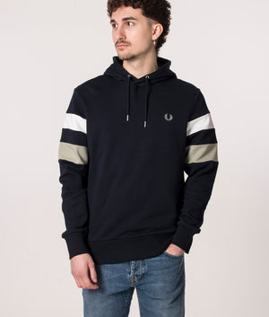 Tipped-Sleeve-Hoodie-Navy-Fred-Perry-EQVVS