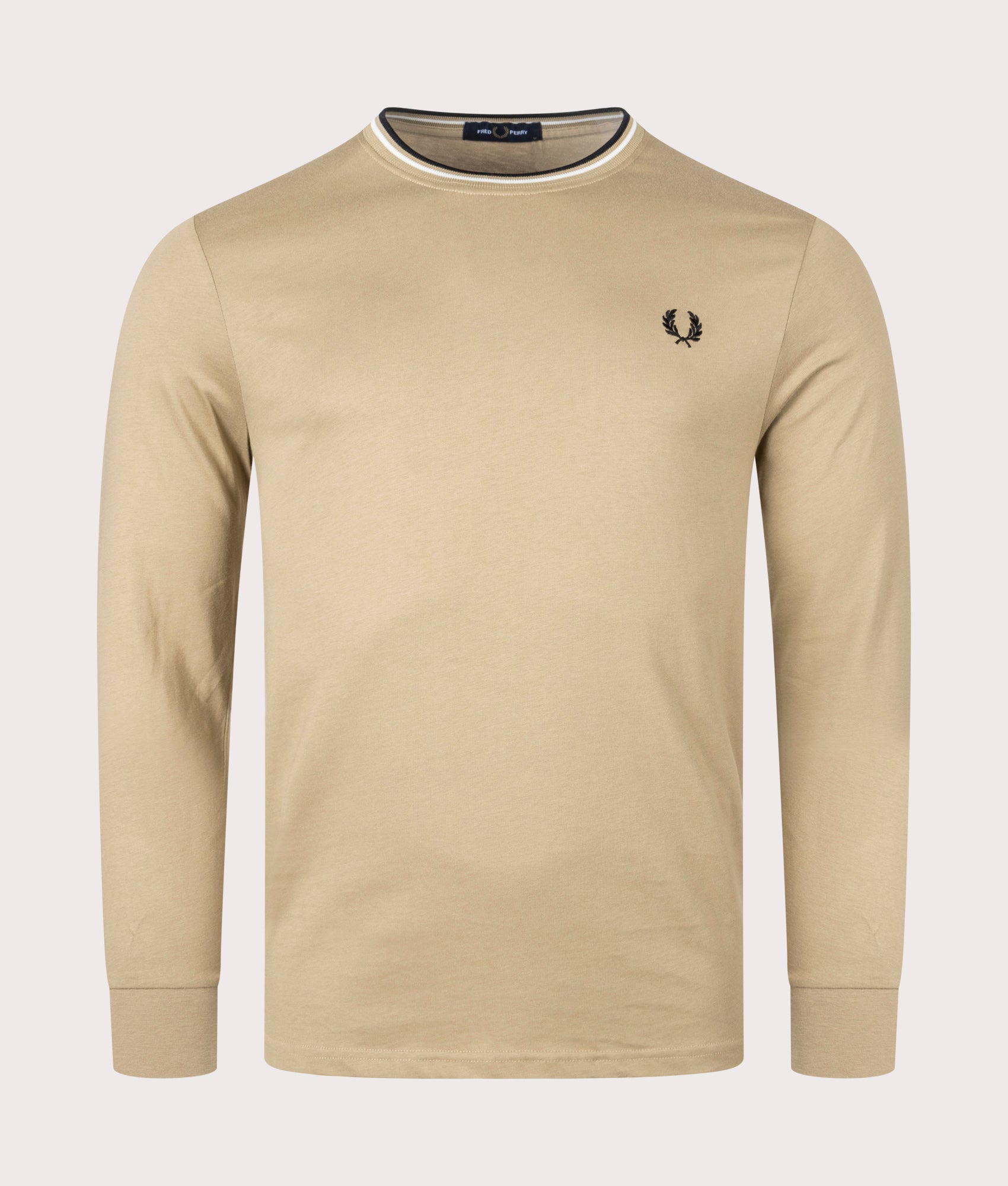 Long-Sleeve-Twin-Tipped-T-Shirt-Warm-Stone-Fred-Perry-EQVVS