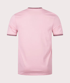 Twin Tipped T-Shirt Chalky Pink | Fred Perry | EQVVS