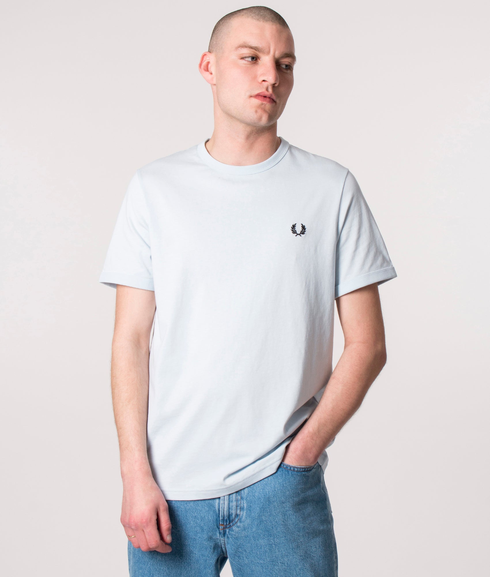 Ringer-T-Shirt-Light-Ice-Fred-Perry-EQVVS