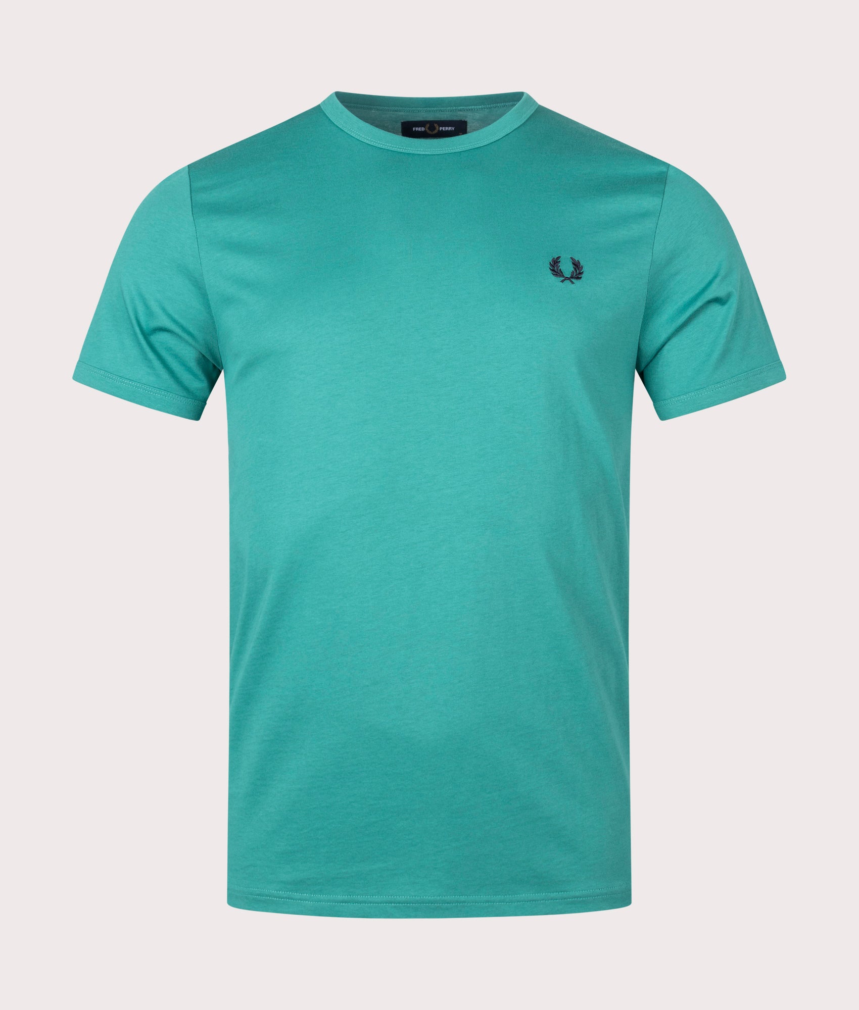 Ringer-T-Shirt-Deep-Mint-Fred-Perry-EQVVS