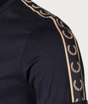 Contrast-Tape-Ringer-T-Shirt-Black/Black-Fred-Perry-EQVVS