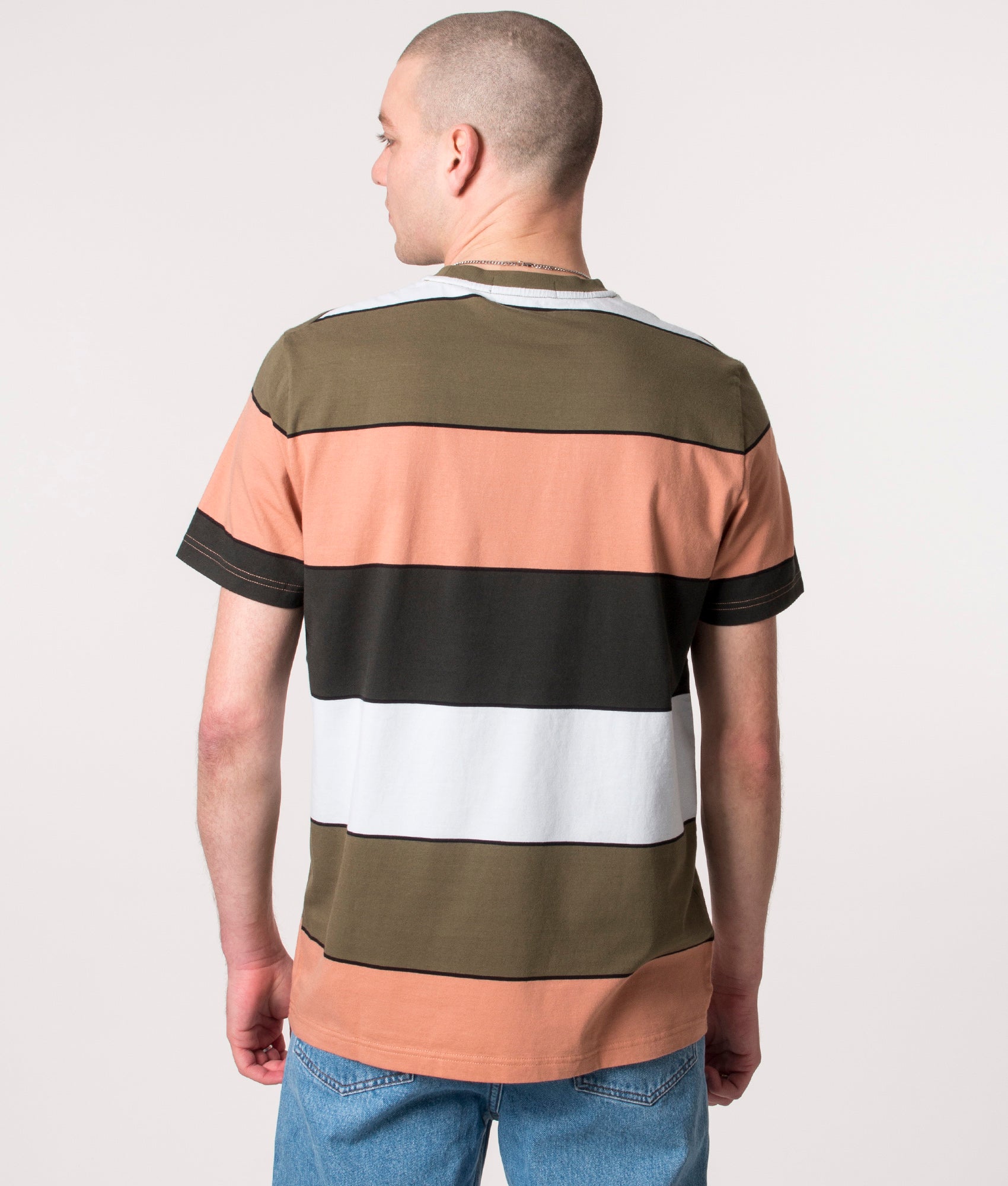 Bold-Stripe-T-Shirt-Light-Rust-Fred-Perry-EQVVS