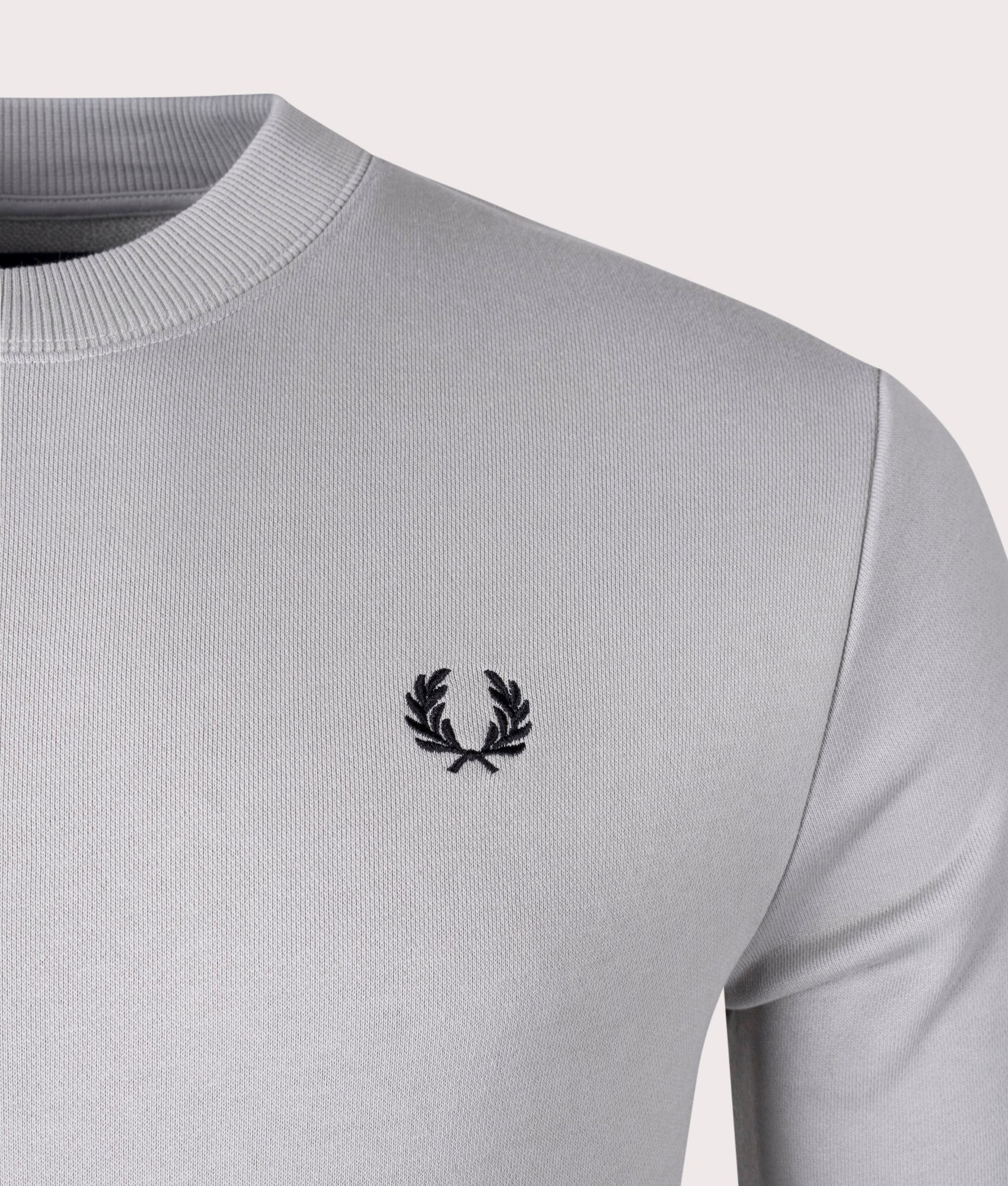 Crew-Neck-Sweatshirt-Limestone-Fred-Perry-EQVVS