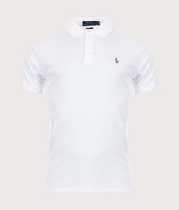 Slim Fit Soft Touch Pima Polo Shirt: Core 001 White 