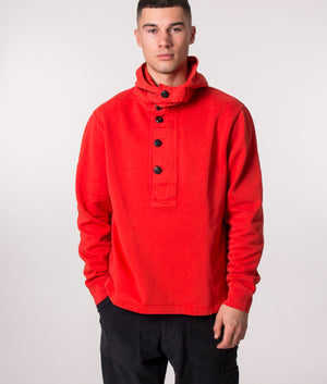 Heavy Weight Hoodie in Orange from Albam at EQVVS front model image