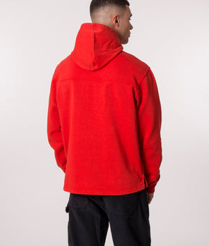Heavy Weight Hoodie in Orange from Albam at EQVVS model back image
