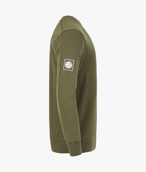 Standards-Loopback-Jersey-Crew-Sweat-Pretty-Green-EQVVS