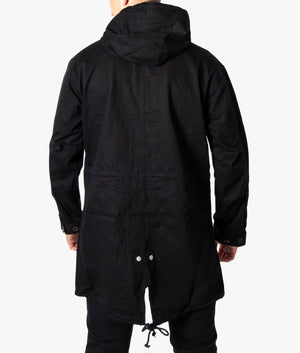 Cassette Cotton Parka Black |Pretty Green | EQVVS
