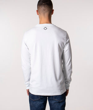 CC-Logo-Print-Long-Sleeve-T-Shirt-Illusion-Blue-Ma-Strum-EQVVS