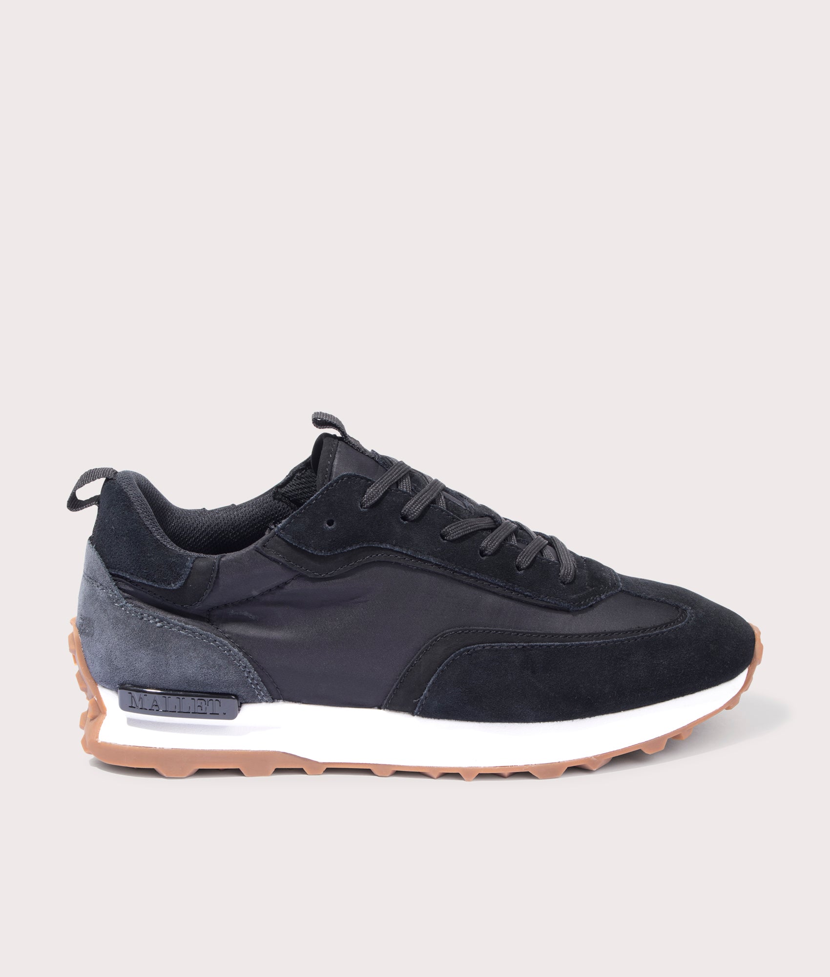 Drayton-Nylon-Trainers-Black-Mallet-EQVVS