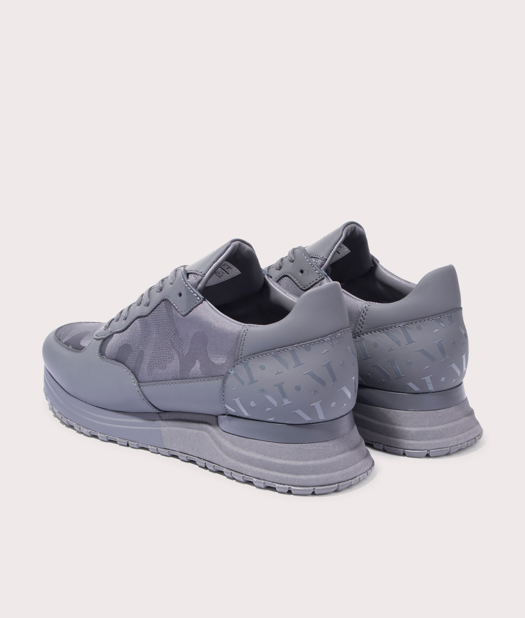 Popham-Trainers-Drench-Matt-Camo-Grey-Mallet-EQVVS