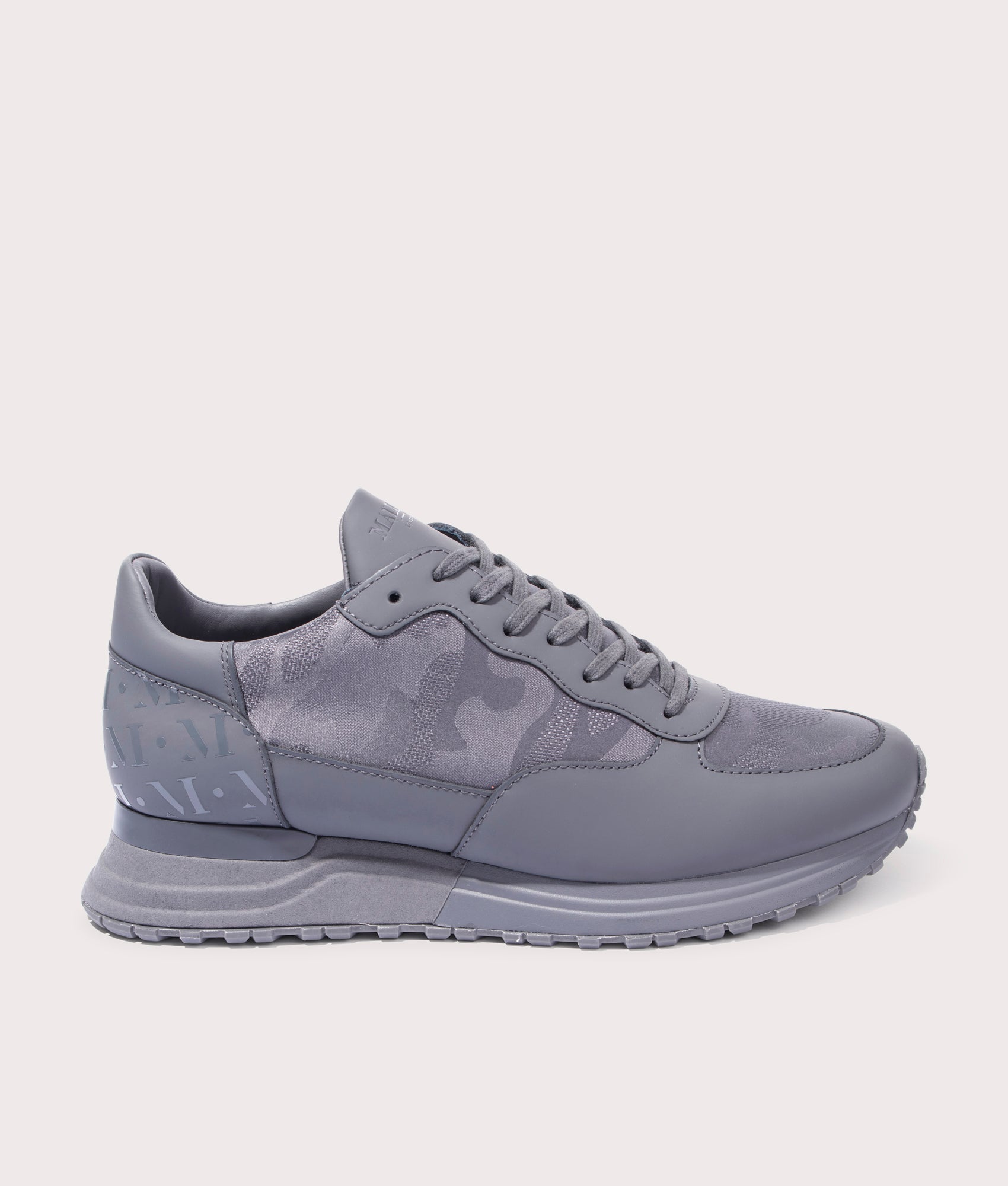 Popham-Trainers-Drench-Matt-Camo-Grey-Mallet-EQVVS