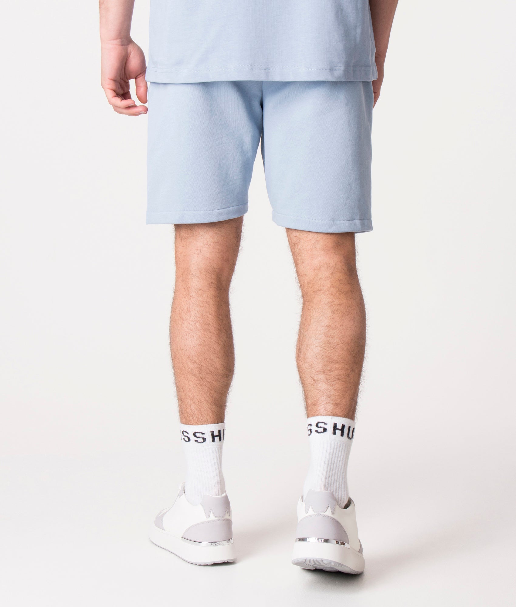 Regular-Fit-Seamless-Plaque-Sweat-Shorts-Dusty-Blue-Mallet-EQVVS