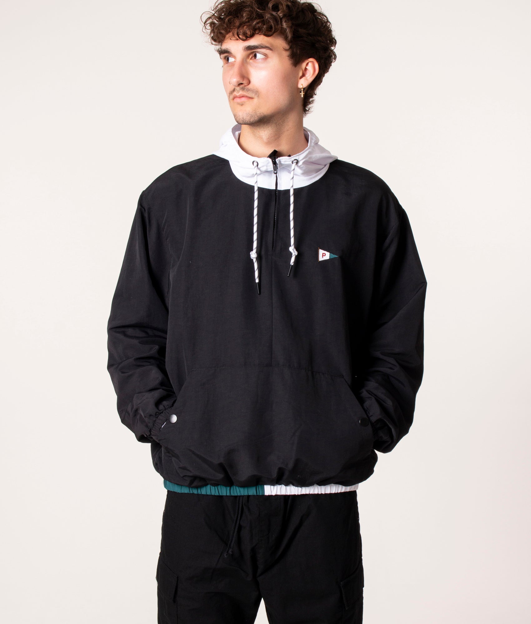 Relaxed-Fit-Anse-Colour-Block-Jacket-Multi/Black-Parlez-EQVVS