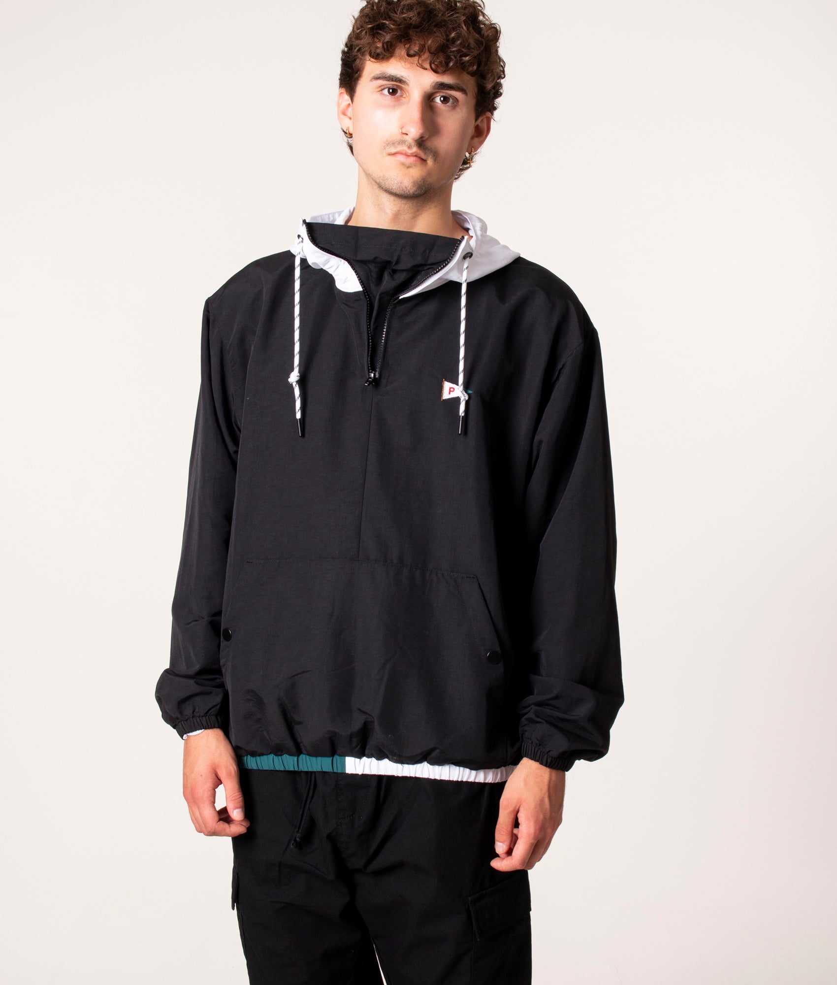 Relaxed-Fit-Anse-Colour-Block-Jacket-Multi/Black-Parlez-EQVVS