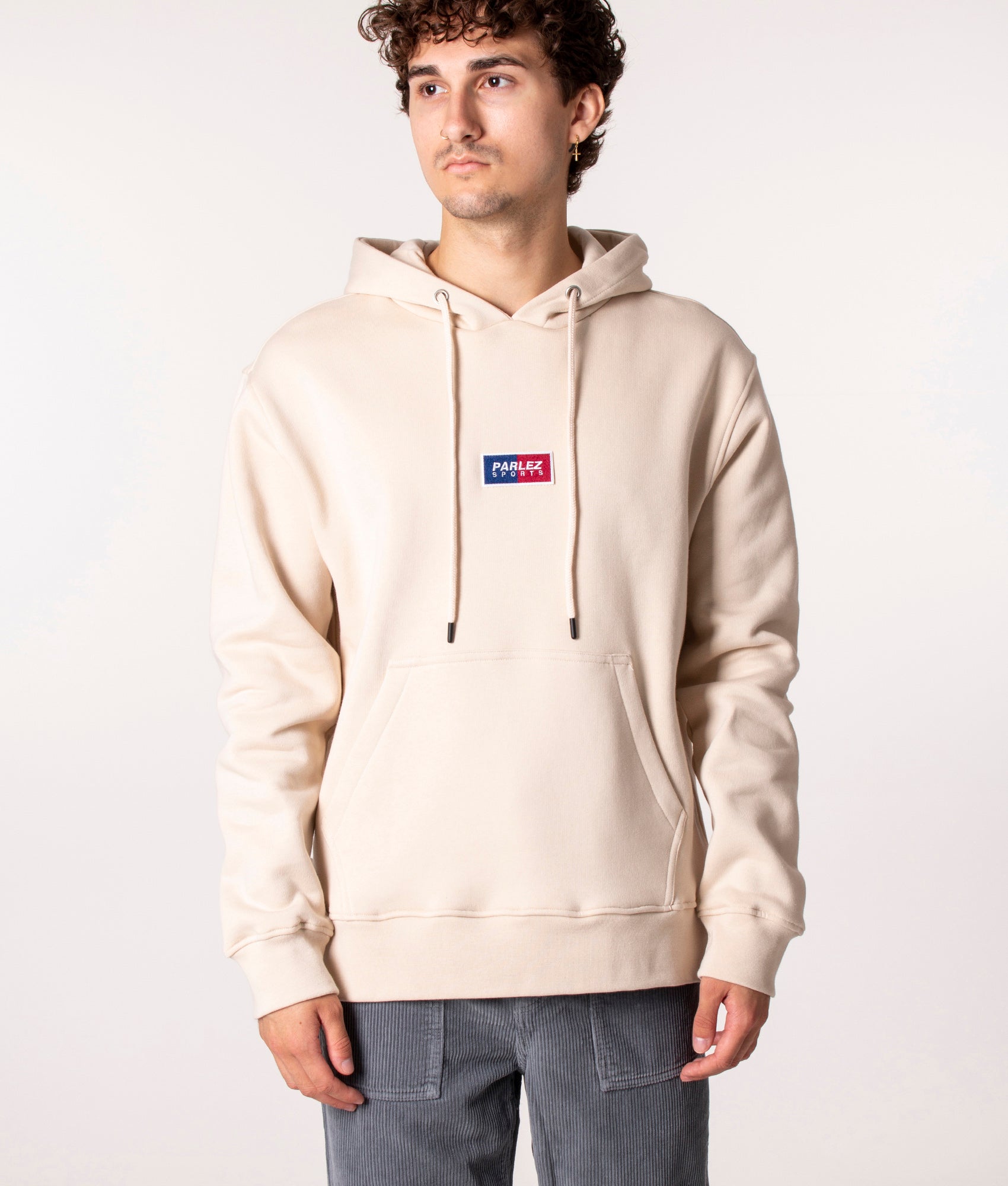 Relaxed-Fit-Kuff-Hoodie-Ecru-Parlez-EQVVS