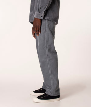 Stan Ray Fat Pant in Grey at EQVVS. Side Shot.