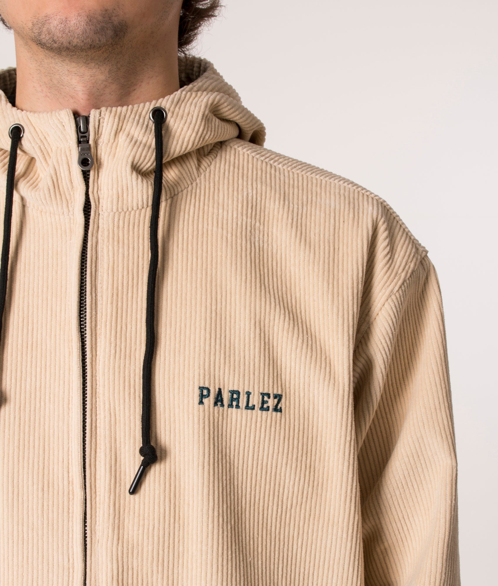 Parlez Relaxed Fit Akers Jacket in Ecru, EQVVS.