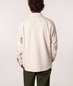 Parlez Maxi Fleece Overshirt in Ecru, EQVVS.