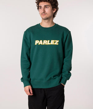 Parlez Relaxed Fit Finn Sweatshirt in Deep Teal, EQVVS. 