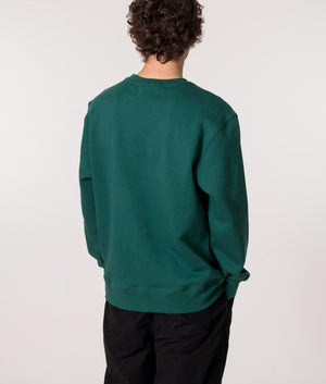 Parlez Relaxed Fit Finn Sweatshirt in Deep Teal, EQVVS.