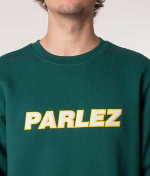 Parlez Relaxed Fit Finn Sweatshirt in Deep Teal, EQVVS.