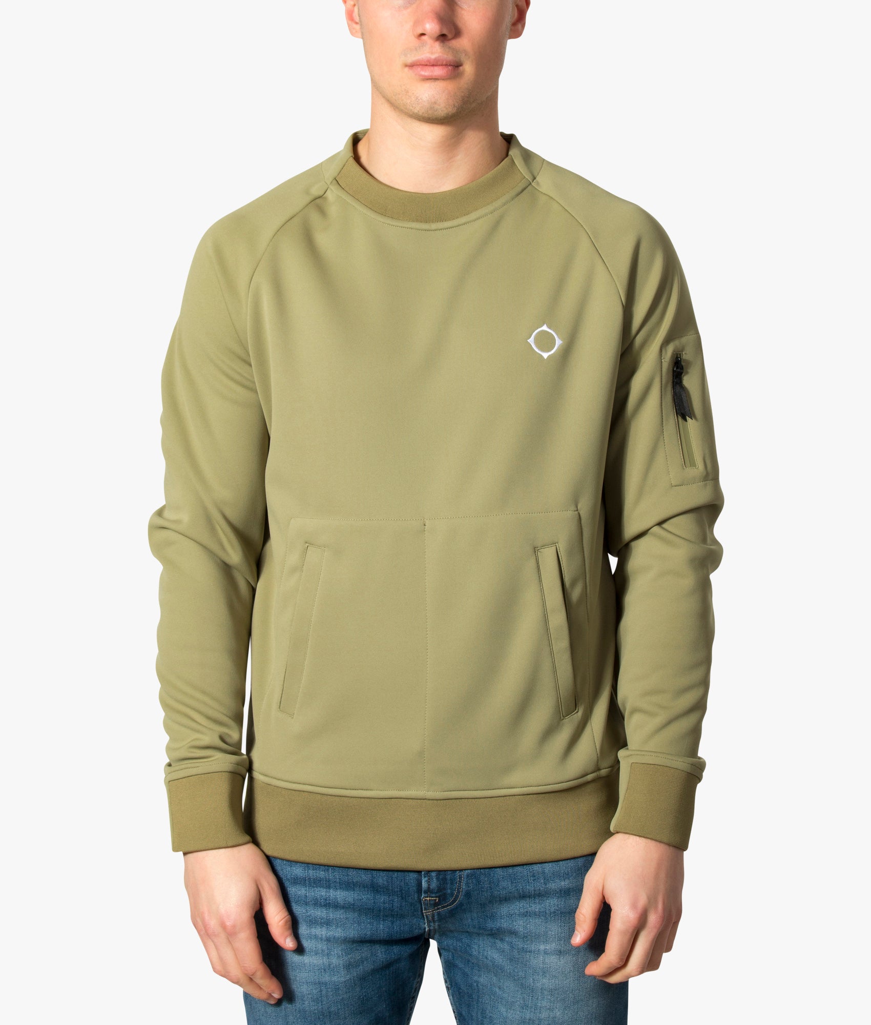 Tech Fleece Crew Neck Sweatshirt Aloe | MA.Strum | EQVVS