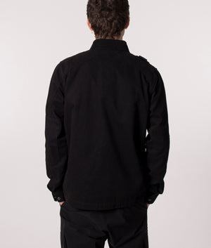 Zip-Through-Overshirt-Jet-Black-Ma.Strum-EQVVS