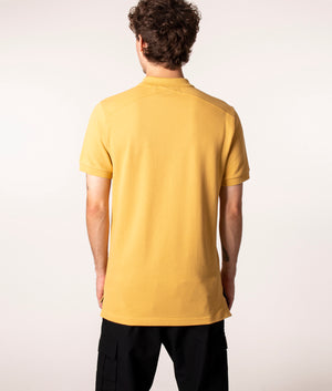 Pique Polo Shirt in M217 Desert Sands, Ma.Strum, EQVVS, Back Model